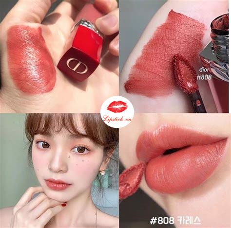 son dior 808|Review Son Kem Dior 808 Caress Hồng Đất Sáng Điệu Đà.